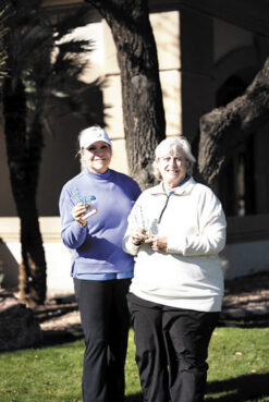 State Medallion 2026: Denise Weibel and Judy Hedding took 2nd place for IWLN.